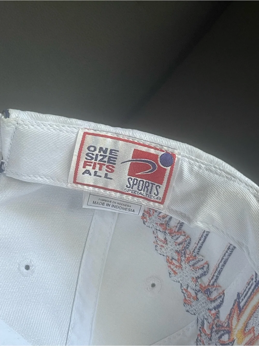 White '1998 Conference Champions' Embroidered Baseball Cap